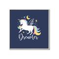Picture of Dreamer Unicorn _GroupedProduct_Square_Mini_ _GroupedProduct_Square_Canvas_Framed_