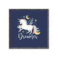 Picture of Dreamer Unicorn _GroupedProduct_Square_Mini_ _GroupedProduct_Square_Canvas_Framed_