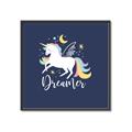 Picture of Dreamer Unicorn _GroupedProduct_Square_Mini_ _GroupedProduct_Square_Canvas_Framed_