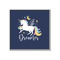 Picture of Dreamer Unicorn _GroupedProduct_Square_Mini_ _GroupedProduct_Square_Canvas_Framed_