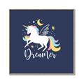 Picture of Dreamer Unicorn _GroupedProduct_Square_Mini_ _GroupedProduct_Square_Canvas_Framed_