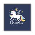 Picture of Dreamer Unicorn _GroupedProduct_Square_Mini_ _GroupedProduct_Square_Canvas_Framed_
