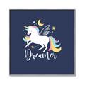 Picture of Dreamer Unicorn _GroupedProduct_Square_Mini_ _GroupedProduct_Square_Canvas_Framed_