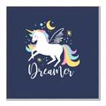 Picture of Dreamer Unicorn _GroupedProduct_Square_Mini_ _GroupedProduct_Square_Canvas_Framed_