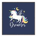 Picture of Dreamer Unicorn _GroupedProduct_Square_Mini_ _GroupedProduct_Square_Canvas_Framed_