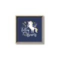 Picture of Follow your Dreams Unicorn _GroupedProduct_Square_Mini_ _GroupedProduct_Square_Canvas_Framed_