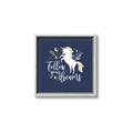 Picture of Follow your Dreams Unicorn _GroupedProduct_Square_Mini_ _GroupedProduct_Square_Canvas_Framed_