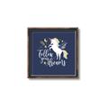 Picture of Follow your Dreams Unicorn _GroupedProduct_Square_Mini_ _GroupedProduct_Square_Canvas_Framed_