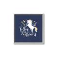 Picture of Follow your Dreams Unicorn _GroupedProduct_Square_Mini_ _GroupedProduct_Square_Canvas_Framed_