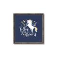 Picture of Follow your Dreams Unicorn _GroupedProduct_Square_Mini_ _GroupedProduct_Square_Canvas_Framed_