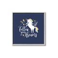 Picture of Follow your Dreams Unicorn _GroupedProduct_Square_Mini_ _GroupedProduct_Square_Canvas_Framed_