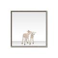 Picture of Together Lambs _GroupedProduct_Square_Mini_ _GroupedProduct_Square_Canvas_Framed_