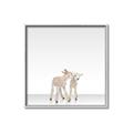 Picture of Together Lambs _GroupedProduct_Square_Mini_ _GroupedProduct_Square_Canvas_Framed_