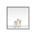 Picture of Together Lambs _GroupedProduct_Square_Mini_ _GroupedProduct_Square_Canvas_Framed_