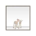 Picture of Together Lambs _GroupedProduct_Square_Mini_ _GroupedProduct_Square_Canvas_Framed_