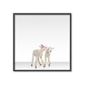 Picture of Together Lambs _GroupedProduct_Square_Mini_ _GroupedProduct_Square_Canvas_Framed_