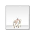 Picture of Together Lambs _GroupedProduct_Square_Mini_ _GroupedProduct_Square_Canvas_Framed_