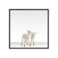 Picture of Together Lambs _GroupedProduct_Square_Mini_ _GroupedProduct_Square_Canvas_Framed_