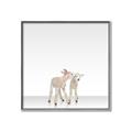 Picture of Together Lambs _GroupedProduct_Square_Mini_ _GroupedProduct_Square_Canvas_Framed_