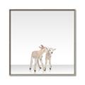 Picture of Together Lambs _GroupedProduct_Square_Mini_ _GroupedProduct_Square_Canvas_Framed_