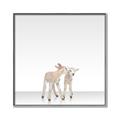 Picture of Together Lambs _GroupedProduct_Square_Mini_ _GroupedProduct_Square_Canvas_Framed_