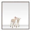Picture of Together Lambs _GroupedProduct_Square_Mini_ _GroupedProduct_Square_Canvas_Framed_