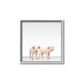 Picture of Together Pigs _GroupedProduct_Square_Mini_ _GroupedProduct_Square_Canvas_Framed_