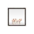Picture of Together Pigs _GroupedProduct_Square_Mini_ _GroupedProduct_Square_Canvas_Framed_
