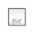Picture of Together Pigs _GroupedProduct_Square_Mini_ _GroupedProduct_Square_Canvas_Framed_