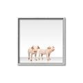 Picture of Together Pigs _GroupedProduct_Square_Mini_ _GroupedProduct_Square_Canvas_Framed_