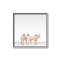 Picture of Together Pigs _GroupedProduct_Square_Mini_ _GroupedProduct_Square_Canvas_Framed_
