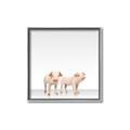 Picture of Together Pigs _GroupedProduct_Square_Mini_ _GroupedProduct_Square_Canvas_Framed_