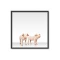 Picture of Together Pigs _GroupedProduct_Square_Mini_ _GroupedProduct_Square_Canvas_Framed_