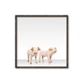 Picture of Together Pigs _GroupedProduct_Square_Mini_ _GroupedProduct_Square_Canvas_Framed_