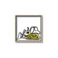 Picture of Construction Dozer _GroupedProduct_Square_Mini_ _GroupedProduct_Square_Canvas_Framed_