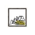 Picture of Construction Dozer _GroupedProduct_Square_Mini_ _GroupedProduct_Square_Canvas_Framed_