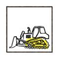 Picture of Construction Dozer _GroupedProduct_Square_Mini_ _GroupedProduct_Square_Canvas_Framed_