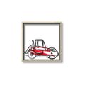 Picture of Construction Roller _GroupedProduct_Square_Mini_ _GroupedProduct_Square_Canvas_Framed_