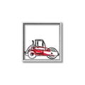 Picture of Construction Roller _GroupedProduct_Square_Mini_ _GroupedProduct_Square_Canvas_Framed_