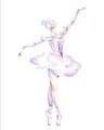 Picture of Ballerina I _GroupedProduct_Rectangle_Portrait_Mini_ _GroupedProduct_Rectangle_Portrait_Unframed_Print_Only_