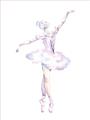 Picture of Ballerina I _GroupedProduct_Rectangle_Portrait_Mini_ _GroupedProduct_Rectangle_Portrait_Unframed_Print_Only_