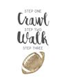 Picture of Crawl Walk Football _GroupedProduct_Rectangle_Portrait_Mini_ _GroupedProduct_Rectangle_Portrait_Unframed_Print_Only_