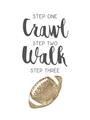 Picture of Crawl Walk Football _GroupedProduct_Rectangle_Portrait_Mini_ _GroupedProduct_Rectangle_Portrait_Unframed_Print_Only_