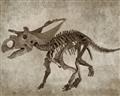 Picture of Dino Skeleton III _GroupedProduct_Rectangle_Landscape_Mini_ _GroupedProduct_Rectangle_Landscape_Unframed_Print_Only_