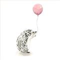 Picture of Hedgehog Balloons I _GroupedProduct_Square_Mini_ _GroupedProduct_Square_Unframed_Print_Only_