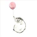 Picture of Hedgehog Balloons II _GroupedProduct_Square_Mini_ _GroupedProduct_Square_Unframed_Print_Only_