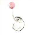 Picture of Hedgehog Balloons II _GroupedProduct_Square_Mini_ _GroupedProduct_Square_Unframed_Print_Only_