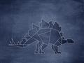 Picture of Geo Dino I  _GroupedProduct_Rectangle_Landscape_Mini_ _GroupedProduct_Rectangle_Landscape_Unframed_Print_Only_