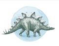 Picture of Stegosaurus _GroupedProduct_Rectangle_Landscape_Mini_ _GroupedProduct_Rectangle_Landscape_Unframed_Print_Only_