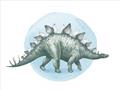 Picture of Stegosaurus _GroupedProduct_Rectangle_Landscape_Mini_ _GroupedProduct_Rectangle_Landscape_Unframed_Print_Only_